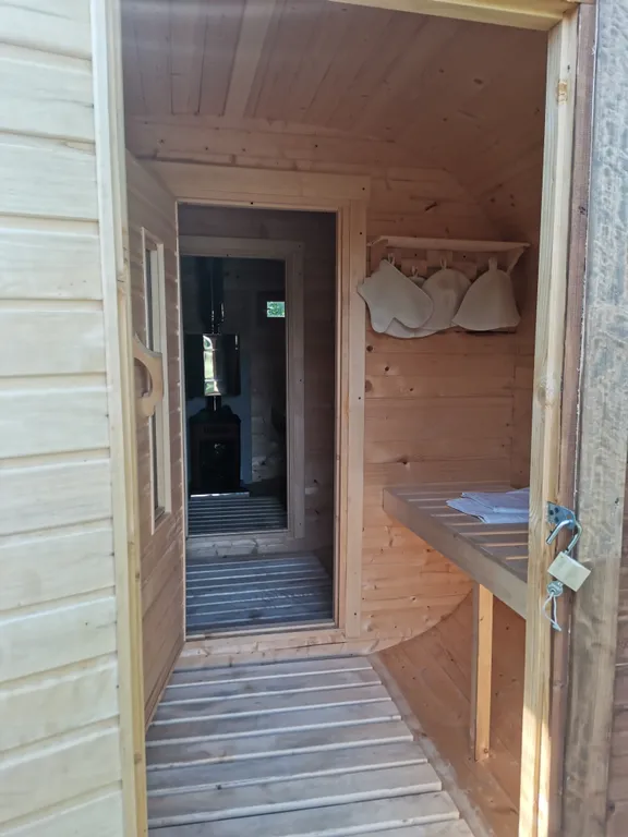 Коттедж Коттедж Глэмпинг на берегу водохранилища — Шаховская