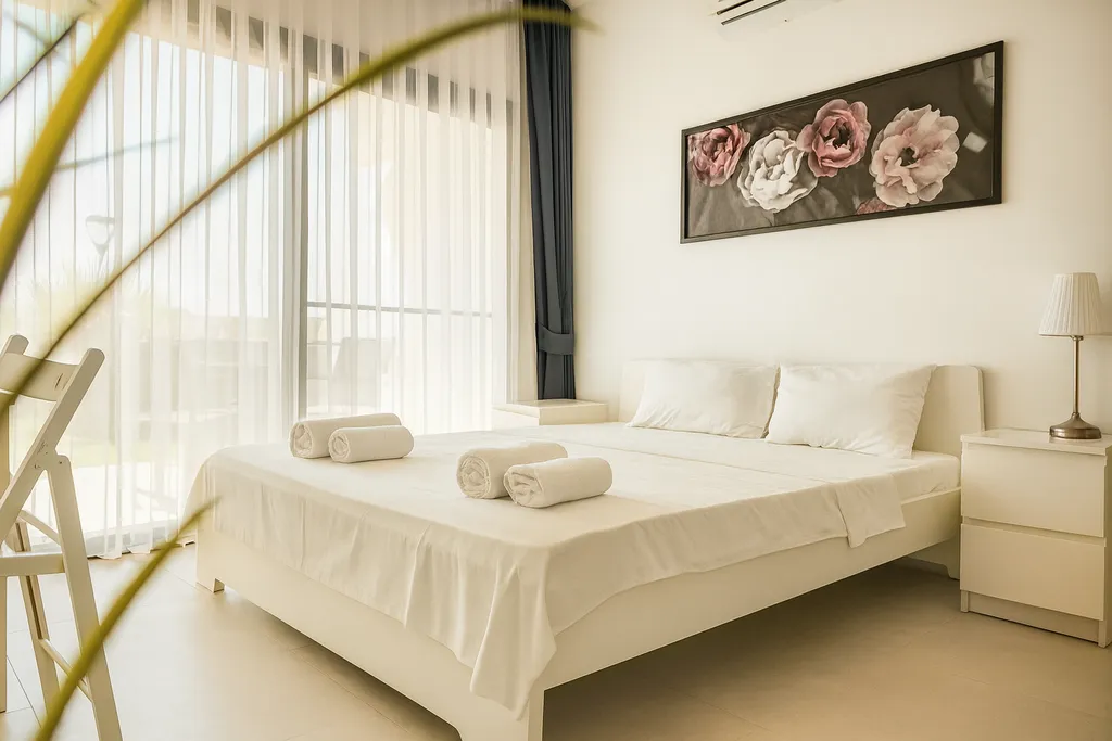 Квартира Аппартаменты в шикарном комплексе на берегу моря — аренда посуточно в Искеле