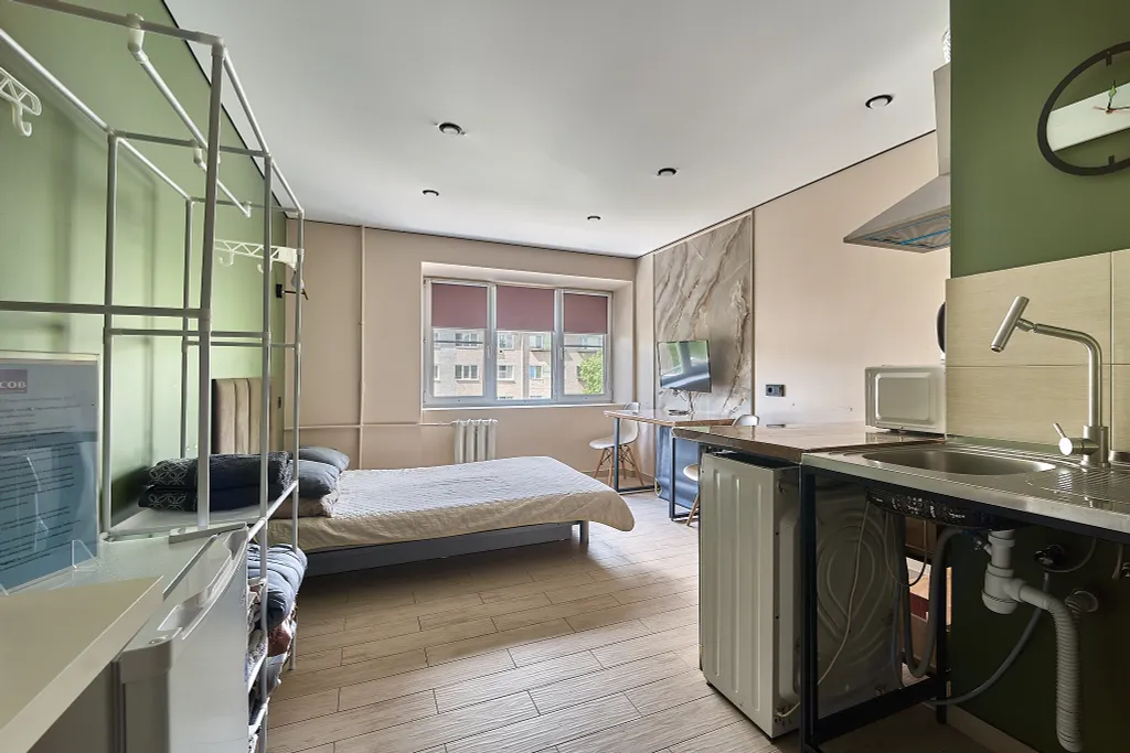 Мини-студия с евро-ремонтом