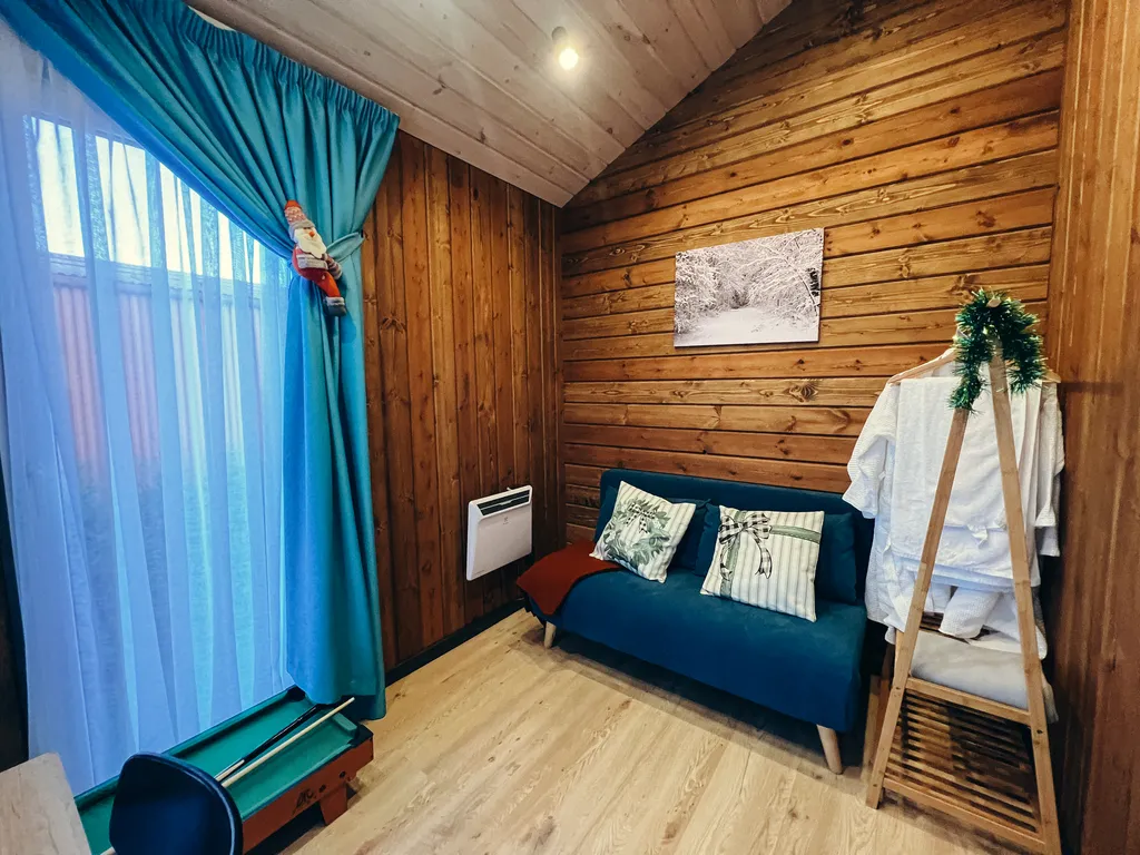 Дом с баней на дровах и гадающим кроликом