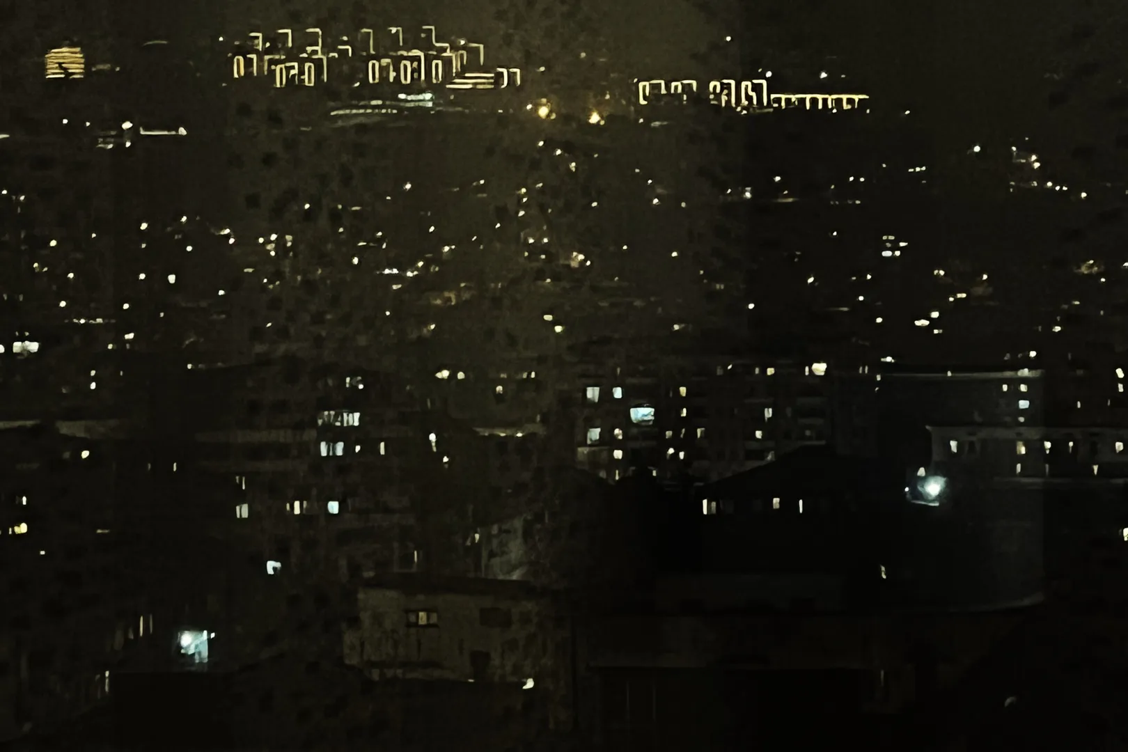 Ночной вид - Тбилиси