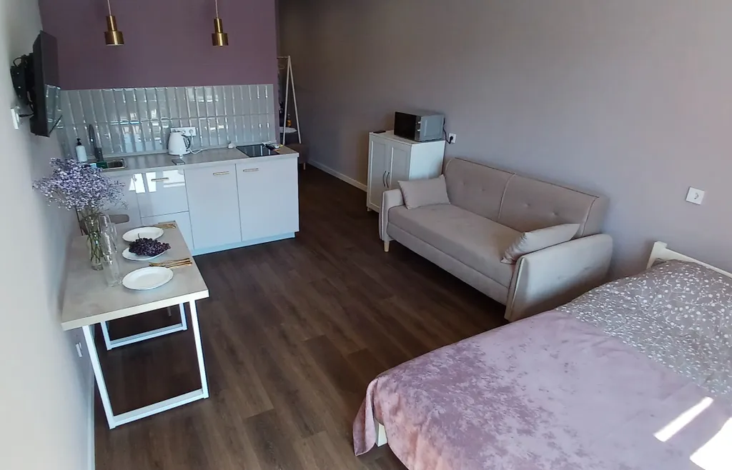 Квартира Квартира Приятная студия в новом жк сердце Ярославля в центре города — Ярославль