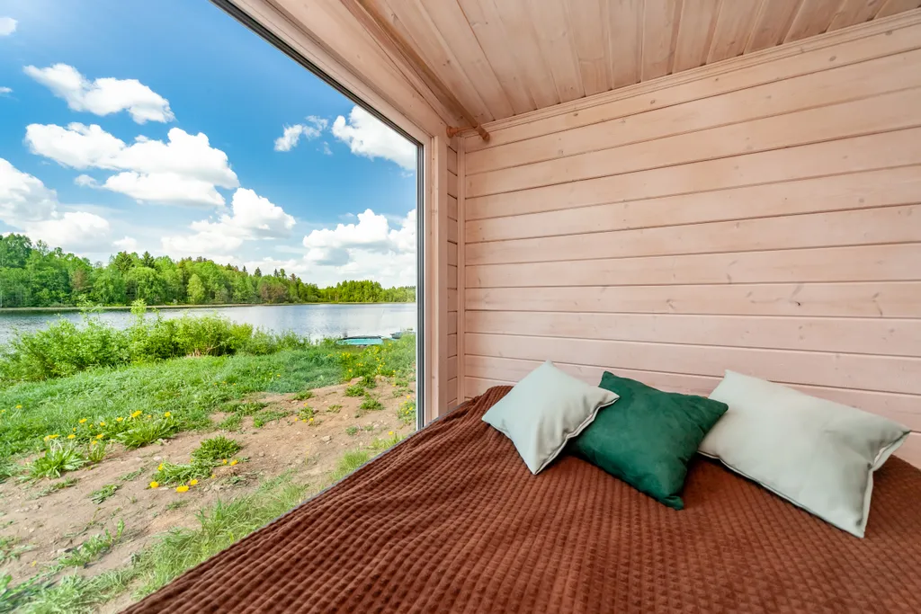 Коттедж Домик на двоих с панорамным окном №3 — аренда посуточно в Питкяранта