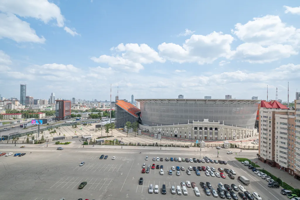 Квартира Квартира с видом на центр, города и центральный стадион — Екатеринбург