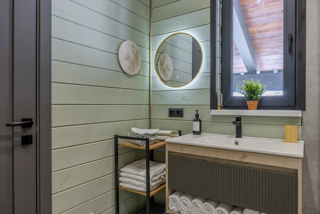 Дом с купелью и сауной