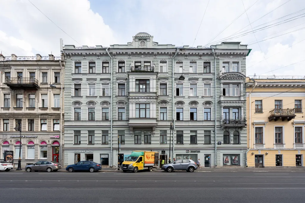 Квартира Квартира Студия для 4 гостей с балконом на Владимирском проспекте — Санкт-Петербург