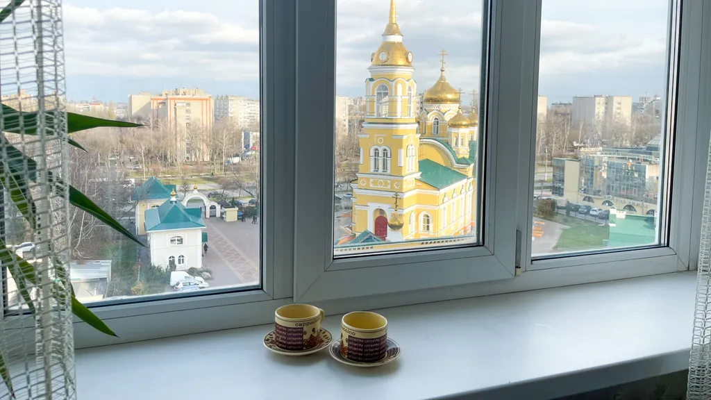 Стильный апартамент с шикарным видом на город