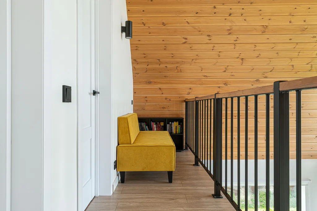 Современный барн вблизи лучших склонов Подмосковья