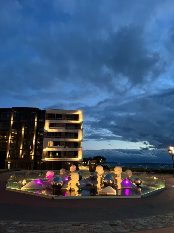 С видом на море