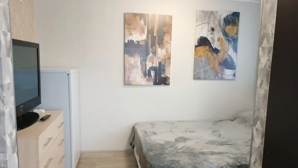 Чистая, светлая, уютная квартира-студия с кондиционером