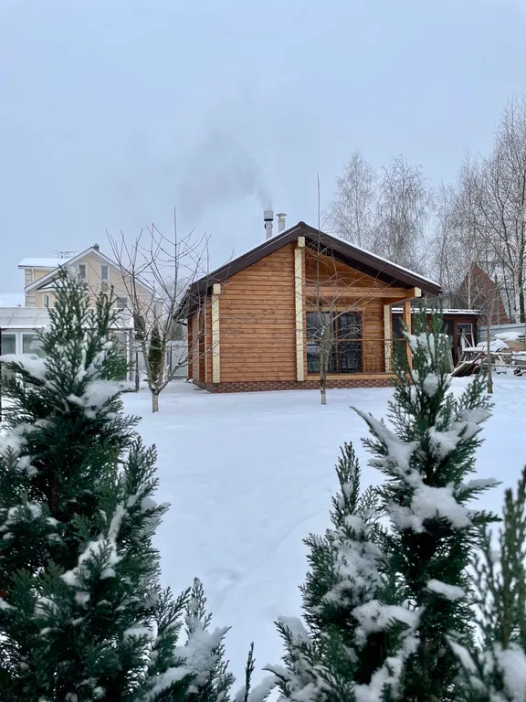 Новый уютный коттедж с баней на дровах