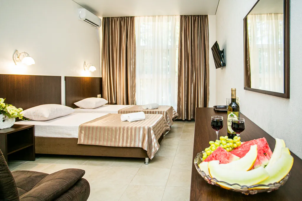 Квартира Уютный номер комфорт с теплым бассейном — аренда посуточно в Цандрыпш