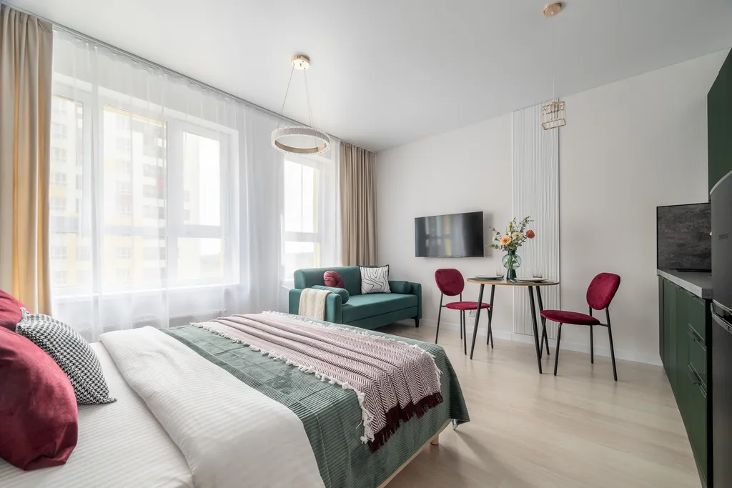 Стильная студия в ЖК Спутник 1