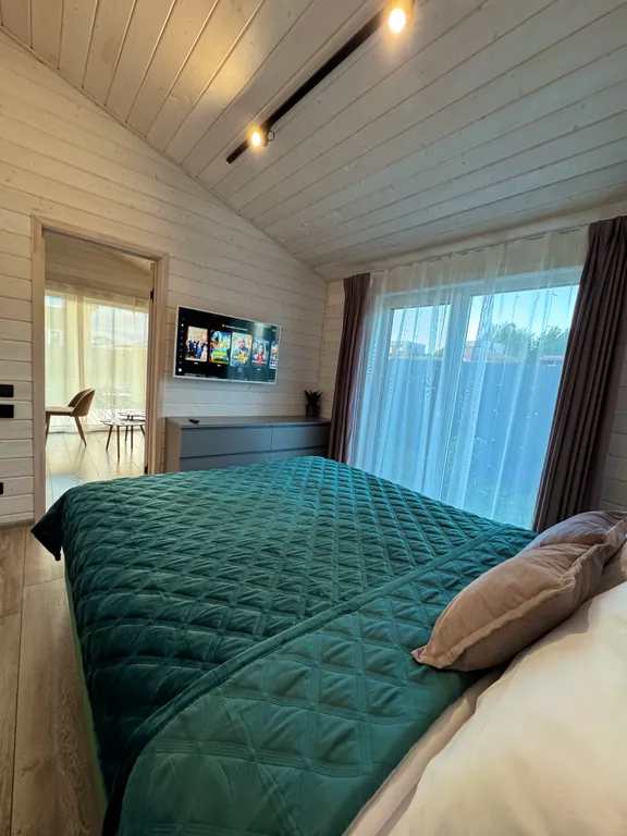 Новый загородный дом в стиле барнхаус