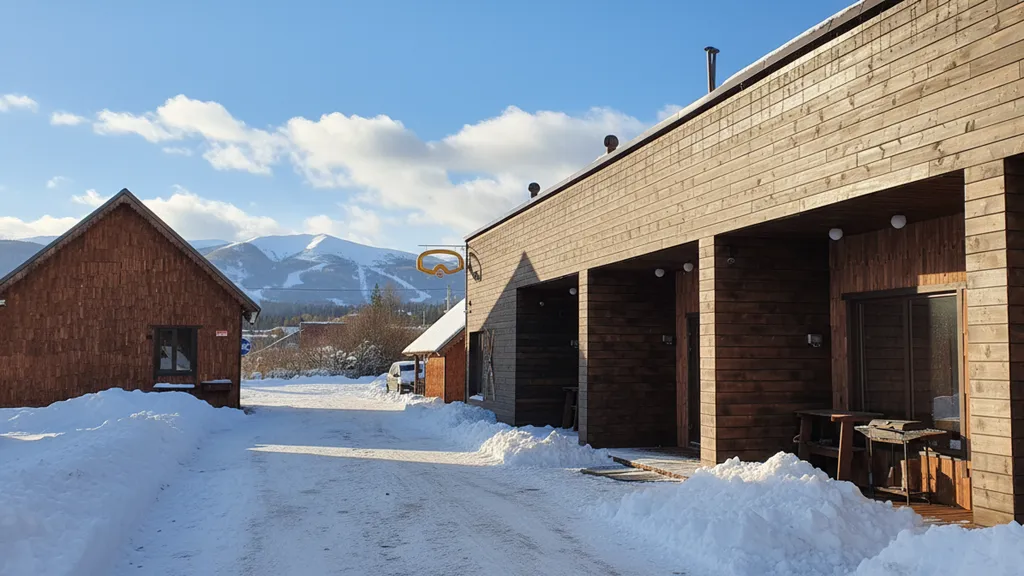 Коттедж Коттедж Уютный семейный таунхаус — Шерегеш