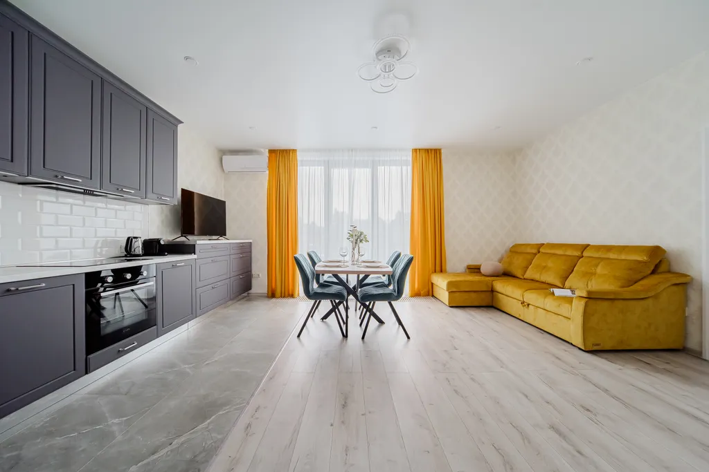 Охтаинн 20-8 с двумя спальнями и с террасой