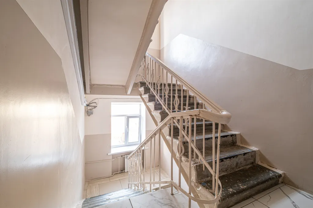 Квартира в центре с видом на лес.