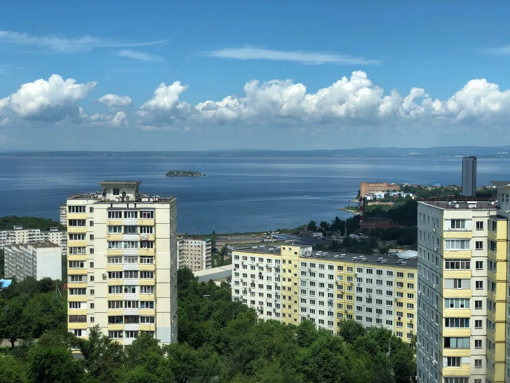 Квартира Приятная квартира с видом на море — Владивосток