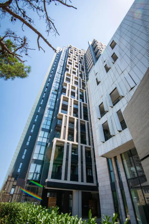 Новые 2BR апартаменты с панорамным видом на город, Реку Кура и горы