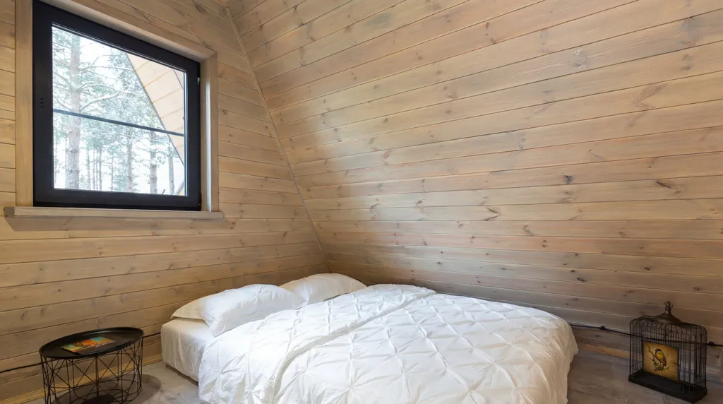 Домик A-Frame с купелью 60 м2