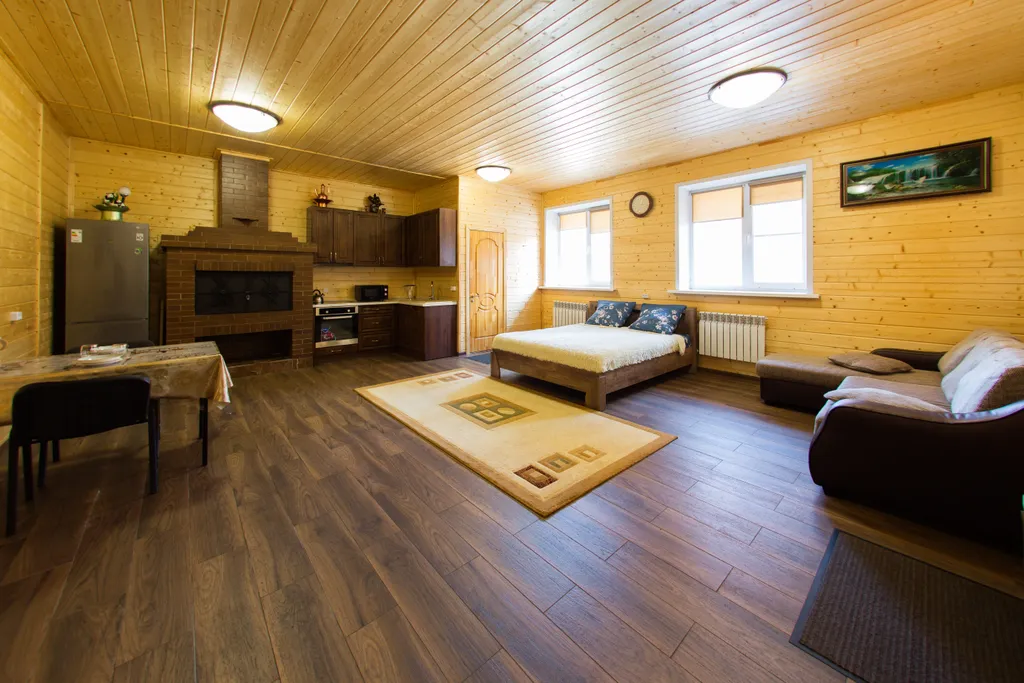 Дом - Студия с двуспальной кроватью и раскладным диваном