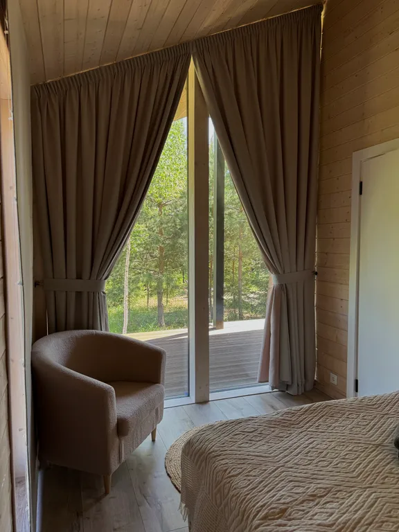 Коттедж Панорамный дом с сауной и камином — Семеновское