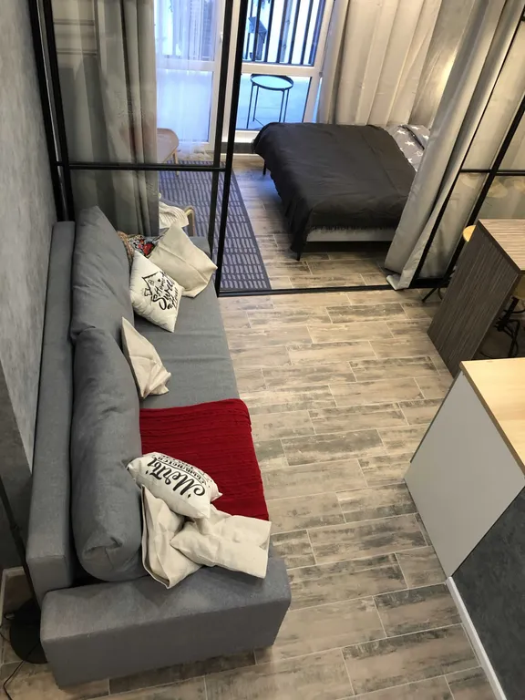 Хаски Дом со 2м уровнем видом на горы и балконом