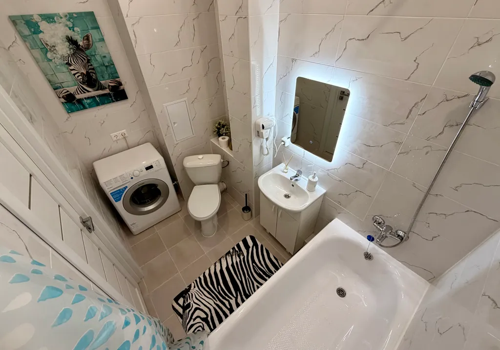 Уютная просторная квартира с евроремонтом