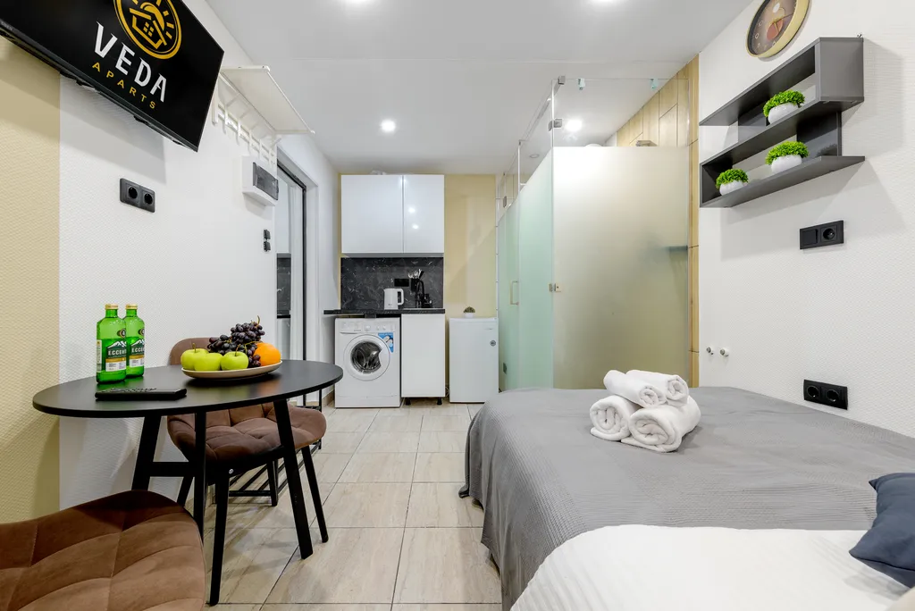 Квартира Квартира Улучшенная студия для двоих — Санкт-Петербург