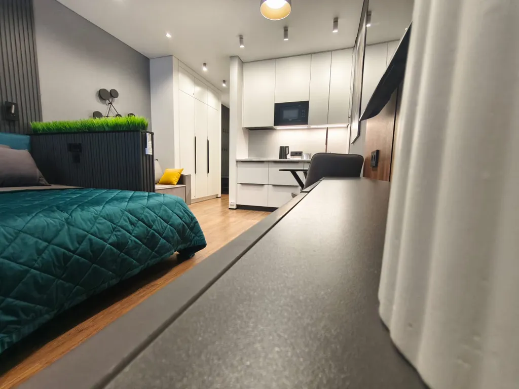 Квартира Квартира Мгновение на юге: стильная каюта на берегу Чёрного моря — Анапа