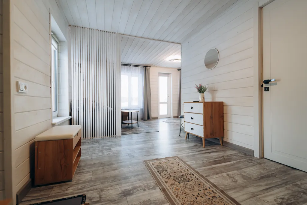 Уютный домик на берегу Ладожского озера с сауной и баней