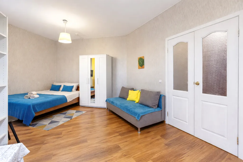 Квартира Квартира Просторная студия в современной высотке — Москва