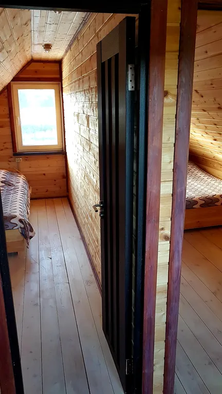 Дом Лесной с баней и купелью базы «Онегинхутор»»