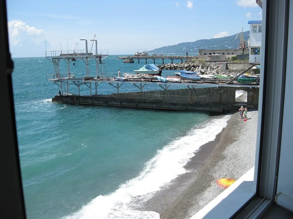 Эллинг у моря со своим пляжем