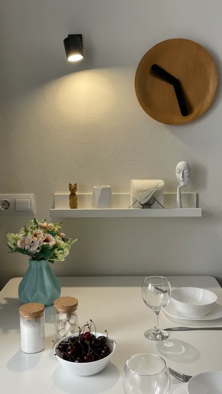 Квартира с дизайнерским ремонтом и кондиционером в центре города