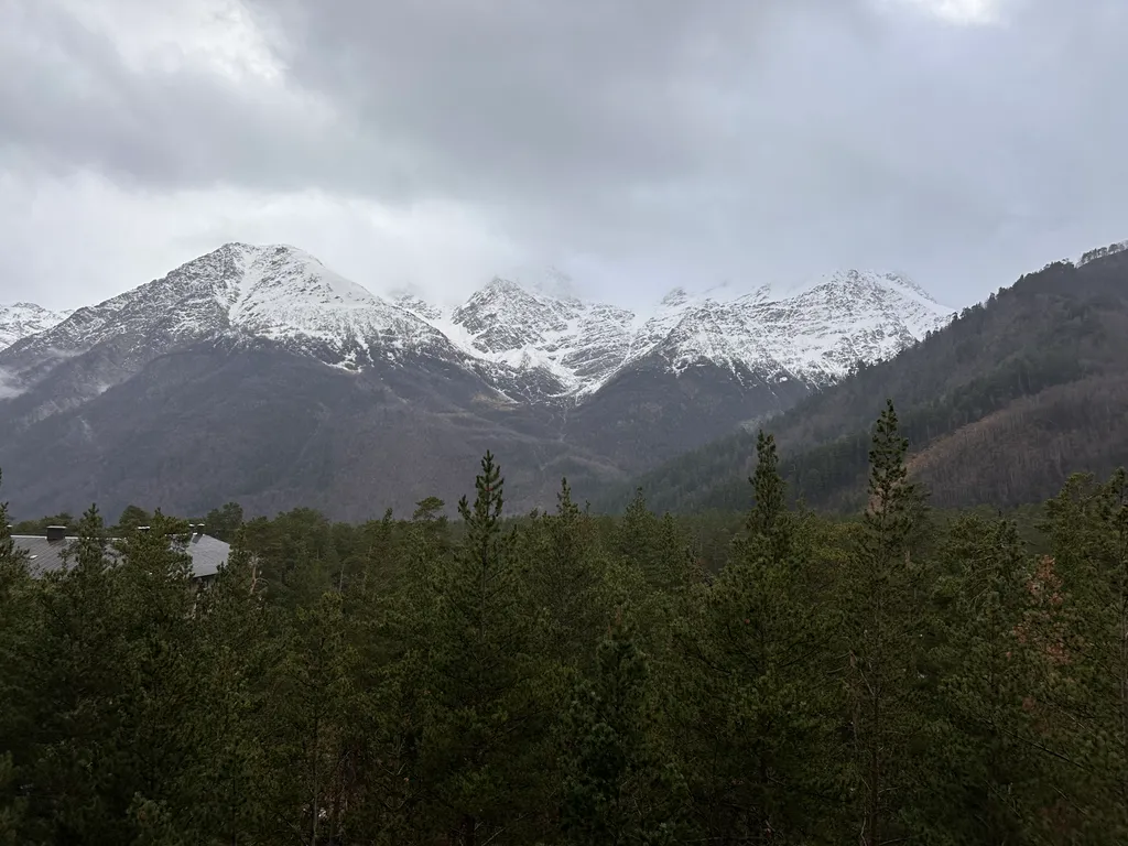 Видовая трешка в Терсколе