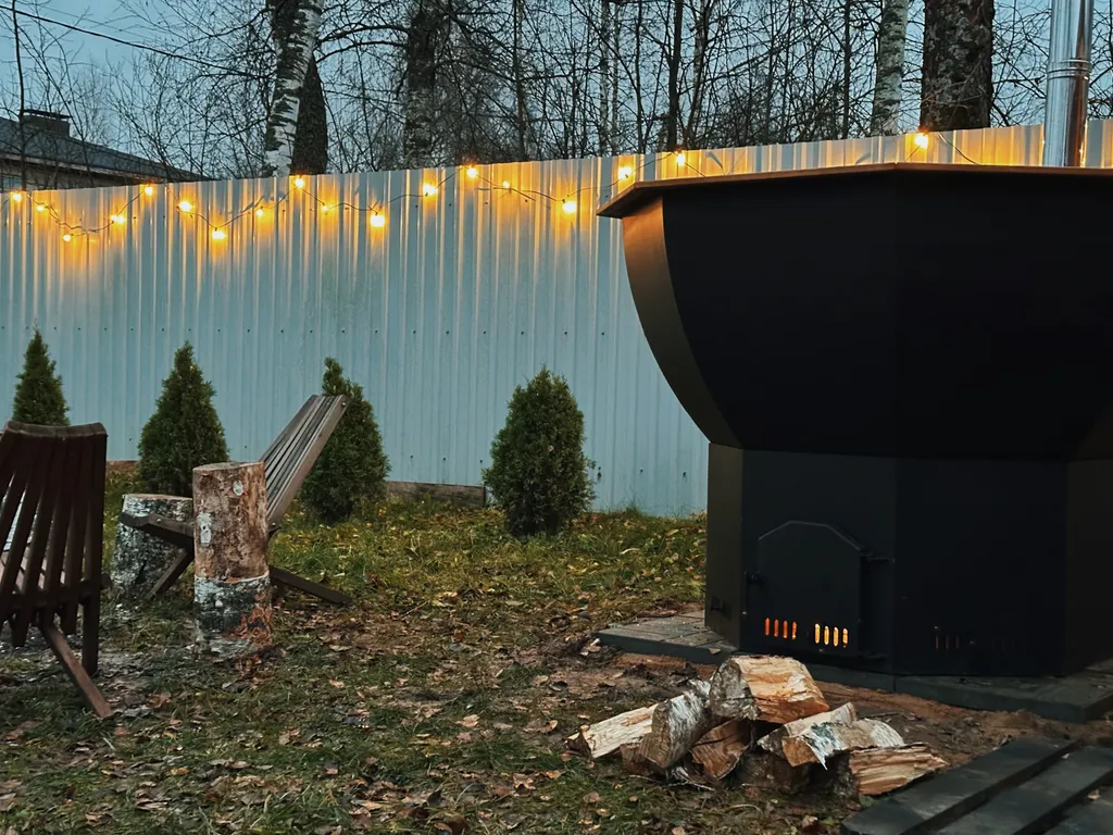 Коттедж Теремок с сибирским банным чаном на новой Риге — Истра