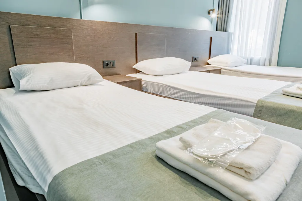 Стандартный трёхместный номер, завтрак включен