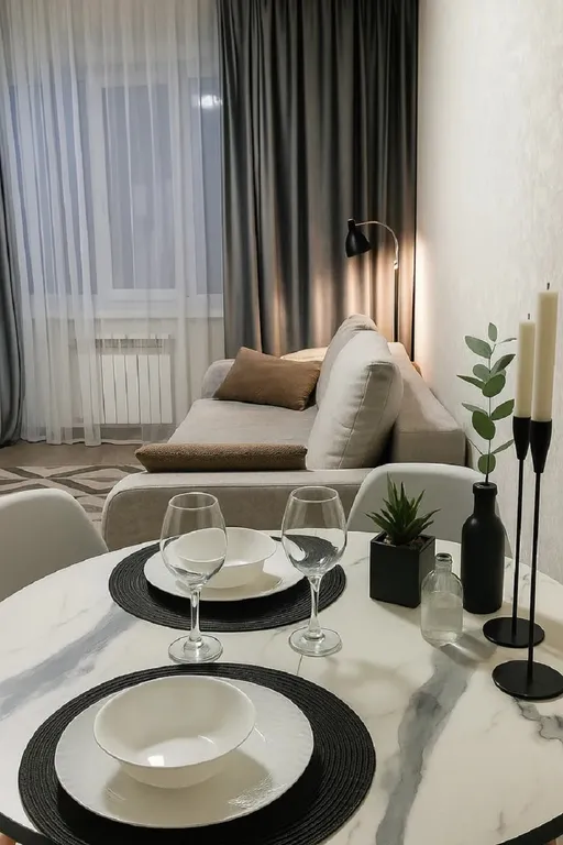 Комфортная евродвушка с видом на море