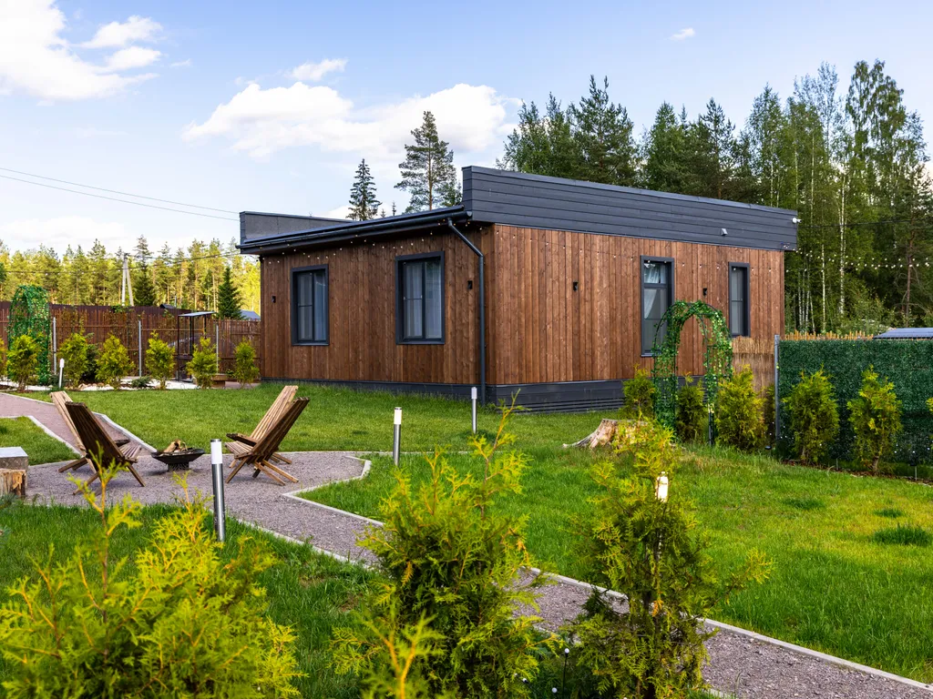 Коттедж Загородный дом с баней и лечебным чаном — Санкт-Петербург