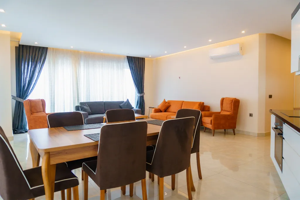 Квартира на первой береговой линии район Махмутлар