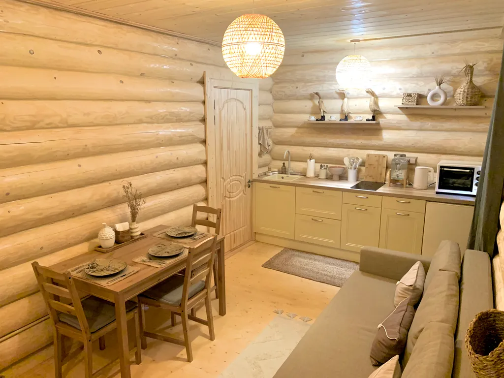 Коттедж Уютный дом из сруба — Горышкино