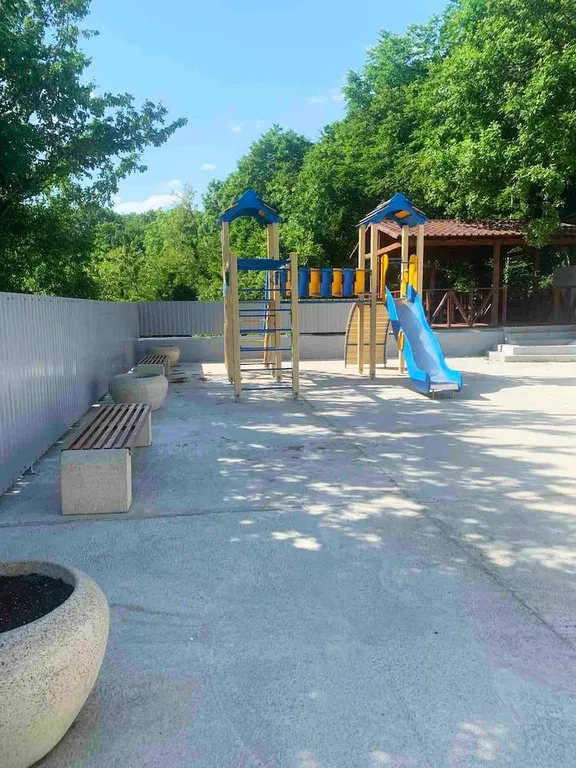 Студия с видом на море с обновленным ремонтом