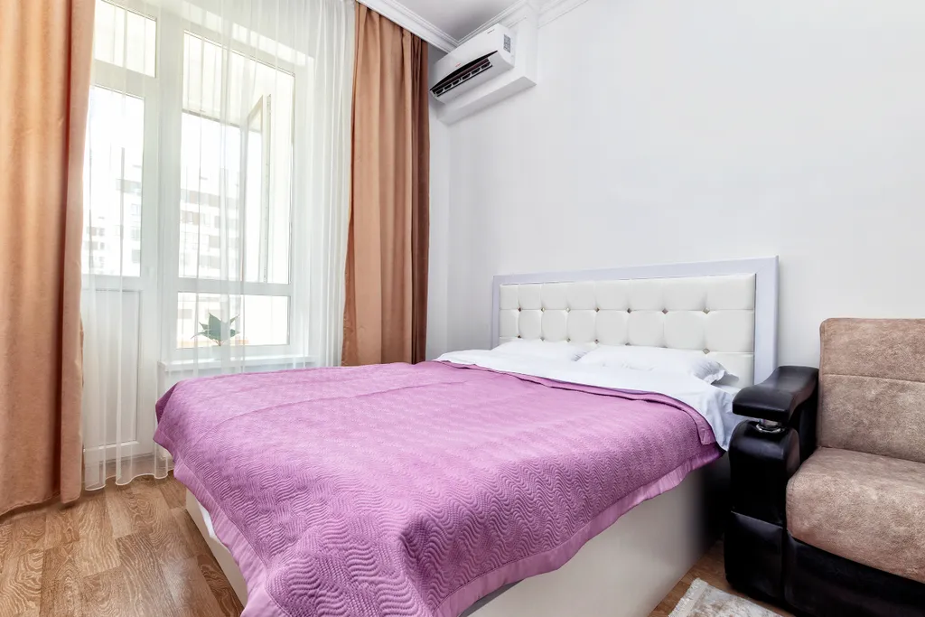 Уютная двухкомнатная с двумя двухспальними кроватями