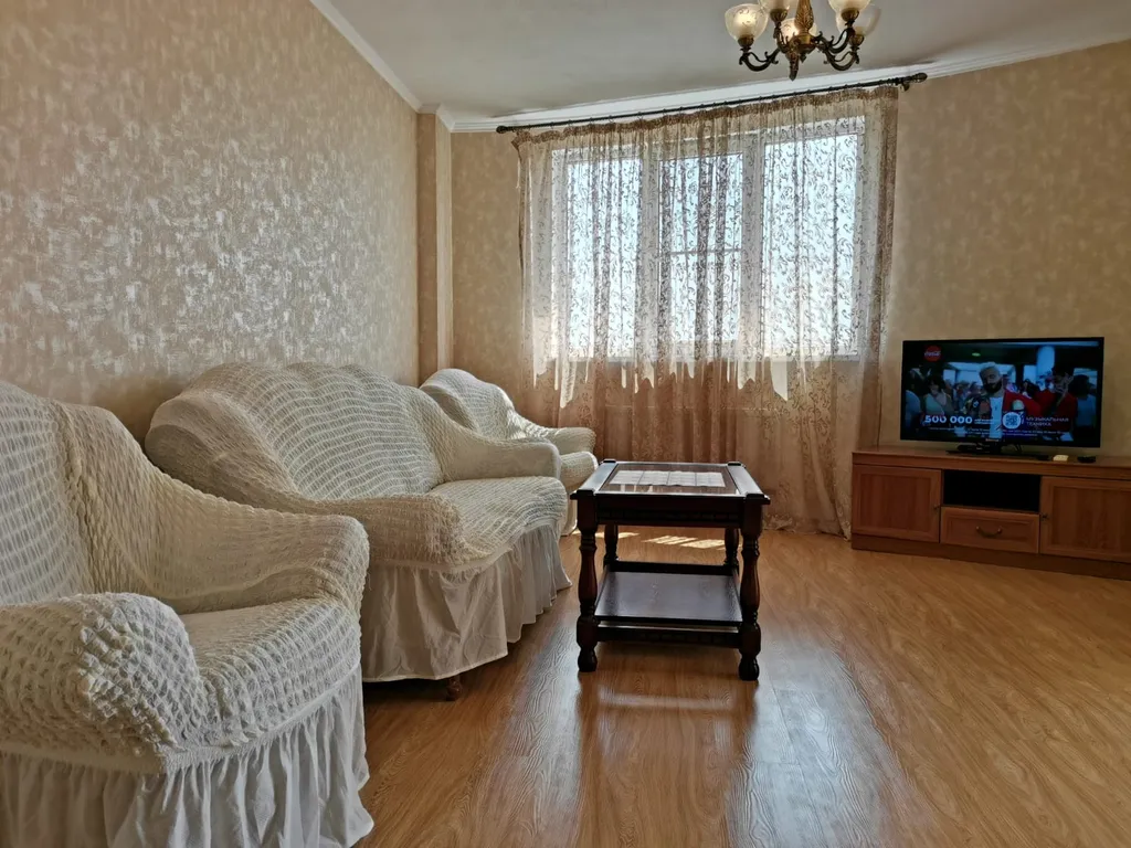 Квартира Квартира с видом на реку, с детской кроваткой — Краснодар