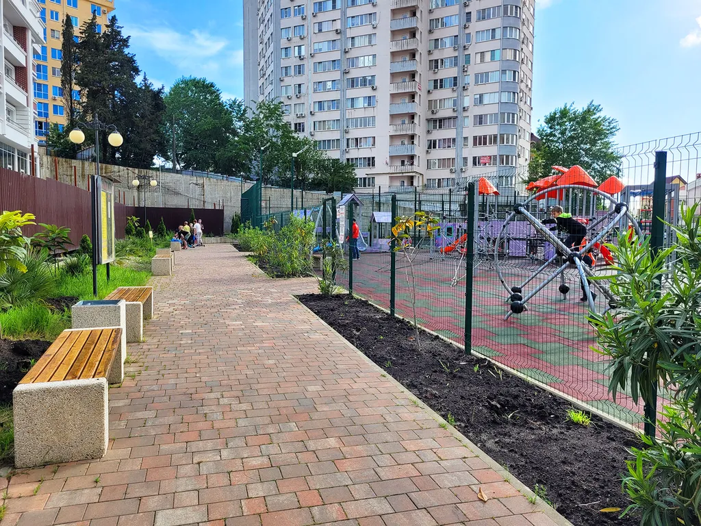 Квартира Квартира Студия с балконом — Адлер