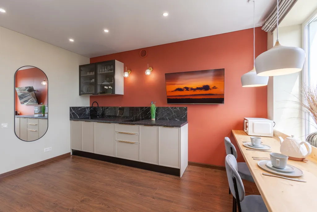 Апартамент RentPlaza с дизайн ремонтом