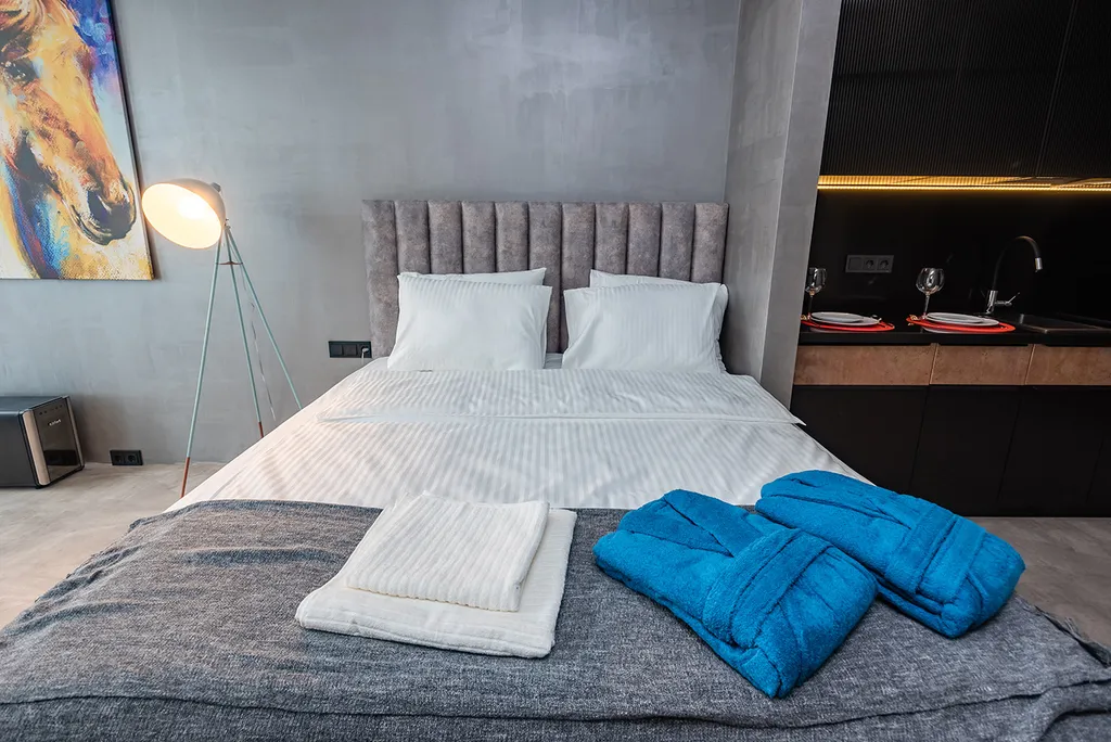 Квартира Квартира с ванной у окна в Башне Нева Тауэрс — Москва