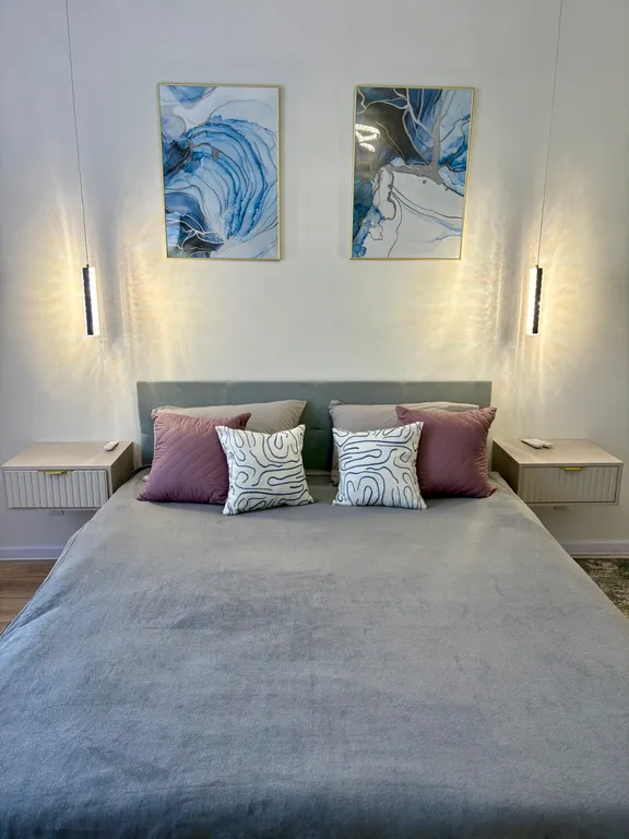 Двухкомнатная квартира рядом с аквапарком и ТЦ до 6 гостей