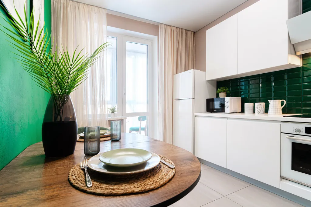 Евро-двушка в новом ЖК - до 3 гостей